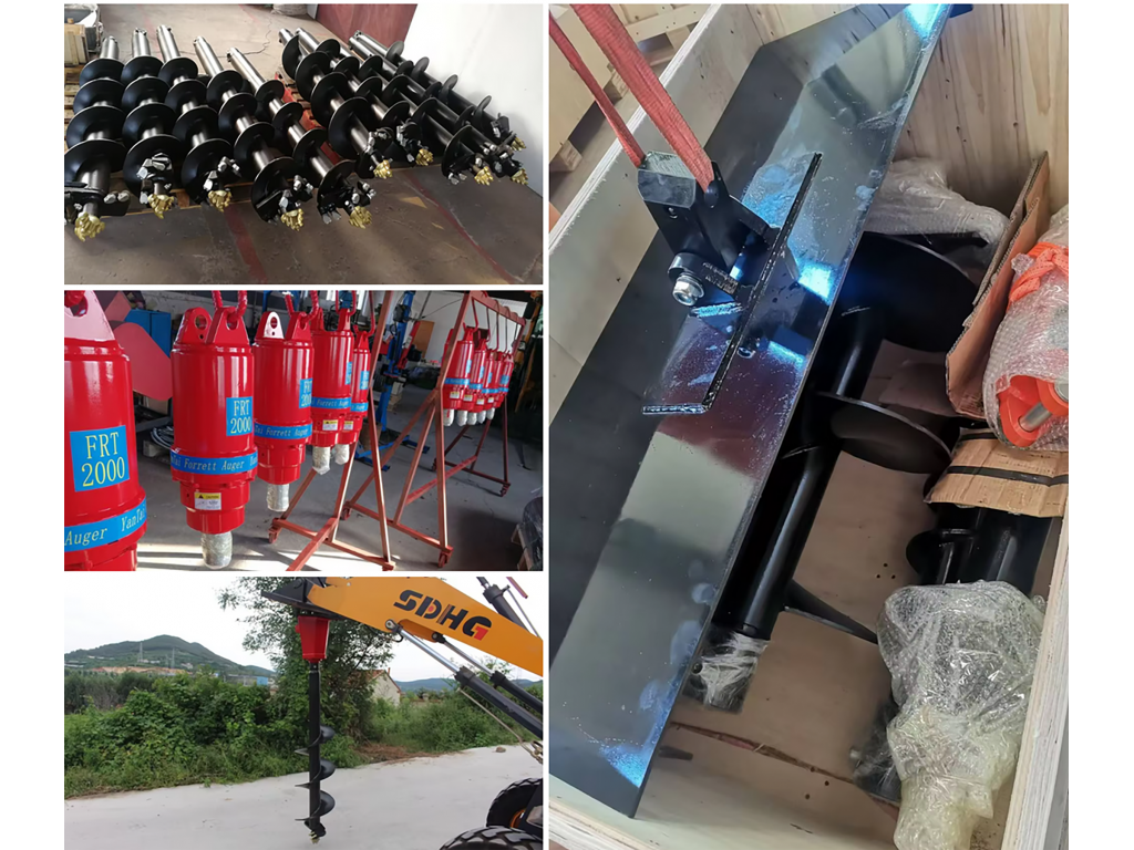 สว่านเจาะดิน ไฮดรอลิค